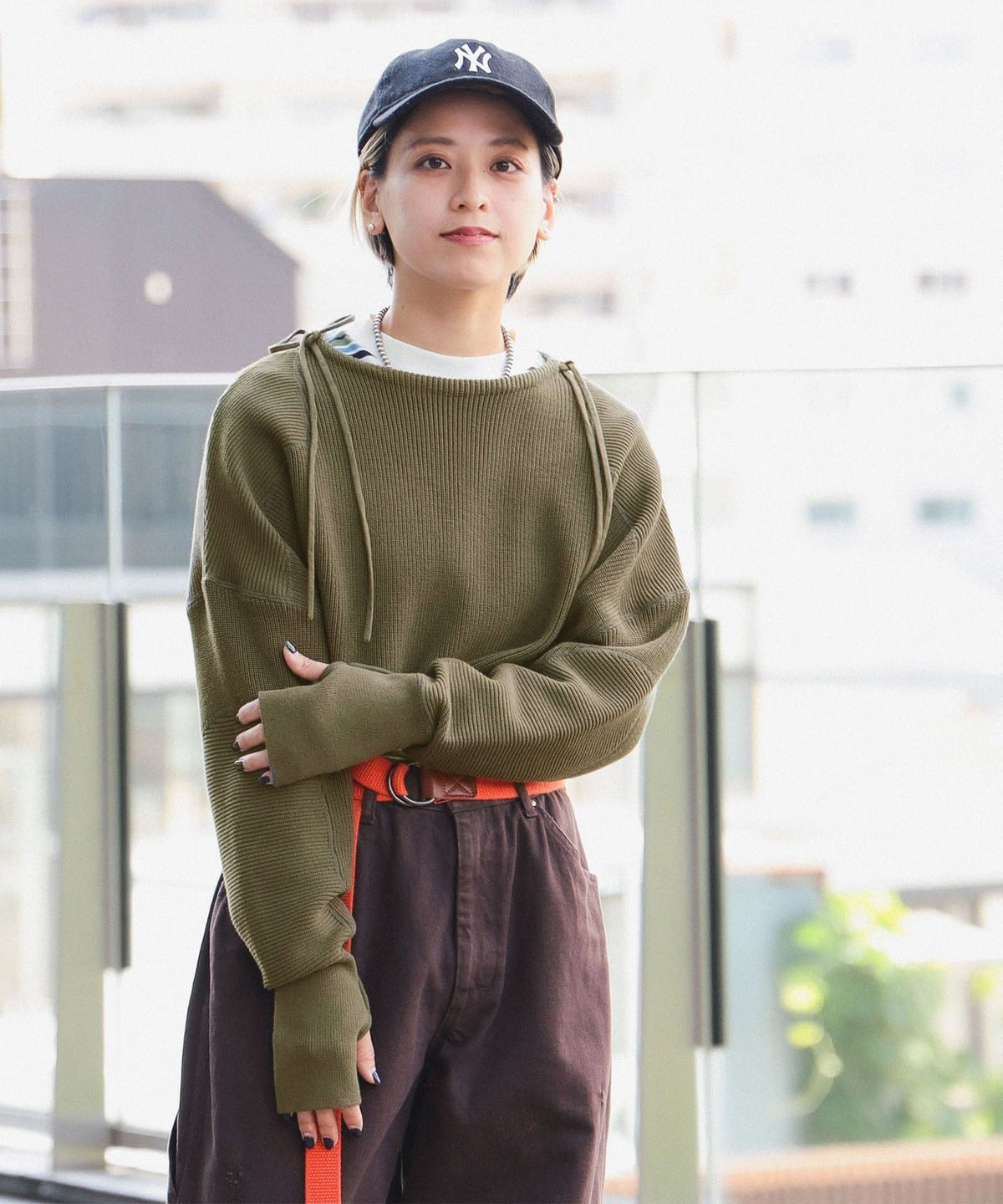 ミリタリー ショート プルオーバー トップス WOMEN OLIVE ONE SIZE ミリタリー ショート プルオーバー トップス WOMEN OLIVE ONE SIZE