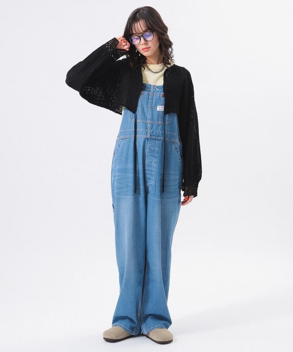 BEAMS BOY（ビームス ボーイ）レース ニット ボレロ（トップス