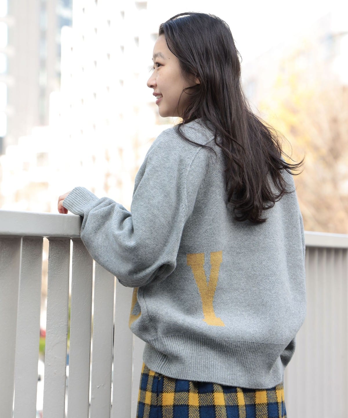 専用 他一点セット BEAMS BOY ニット クルーネック セーター トップス BEAMS BOY（ビームス ボーイ）ビッグ ロゴ クルー（トップス ニット