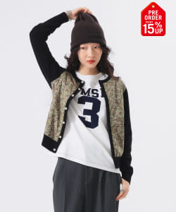 【+15%ポイントUP】リバティ パッチ カーディガン