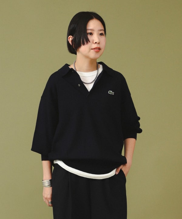BEAMS BOY（ビームス ボーイ）【別注】LACOSTE / ニット