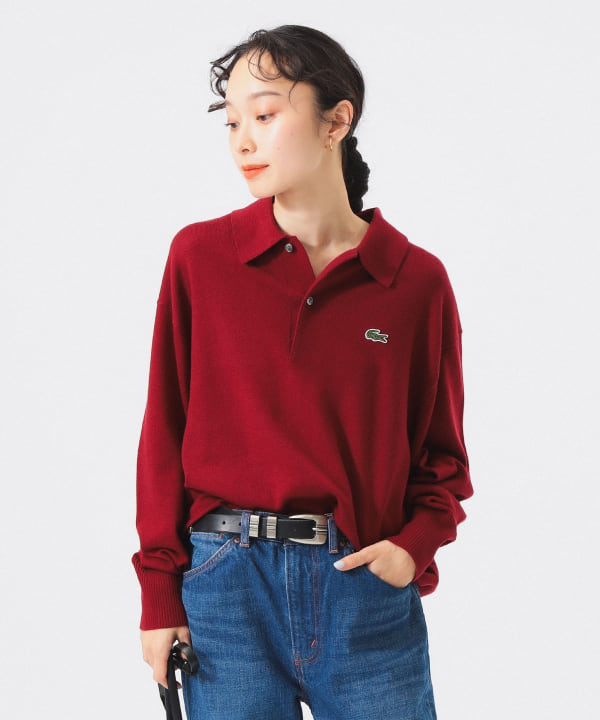 BEAMS BOY（ビームス ボーイ）【別注】LACOSTE / ニット