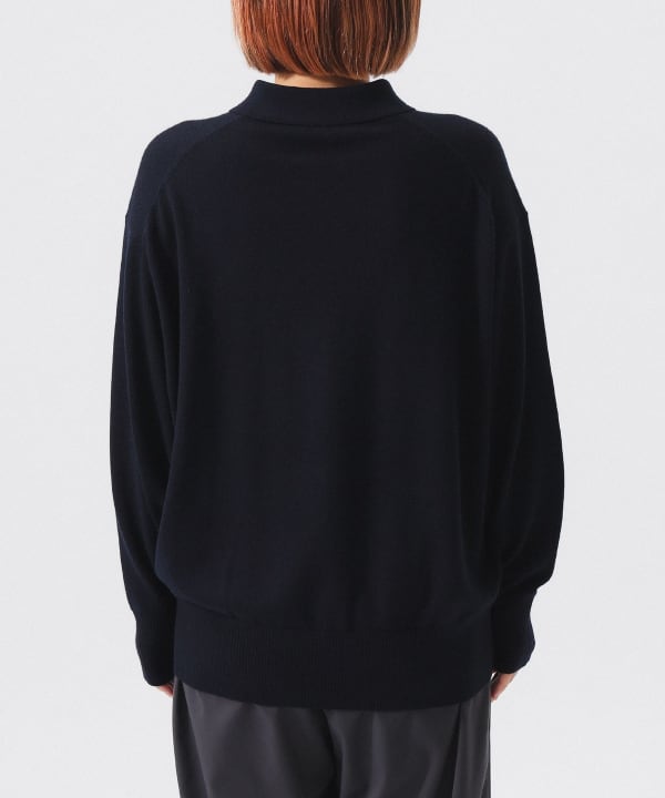 【新品タグ付】ビームス別注 ラコステ 限定ポロシャツ LACOSTE 黒サイズ3 BEAMS BOY（ビームス ボーイ）【別注】LACOSTE / ニット