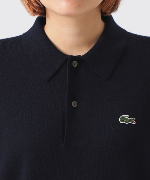 【新品未使用】ビームス別注LACOSTE ポロシャツ サイズ２ BEAMS BOY（ビームス ボーイ）【別注】LACOSTE / ニット