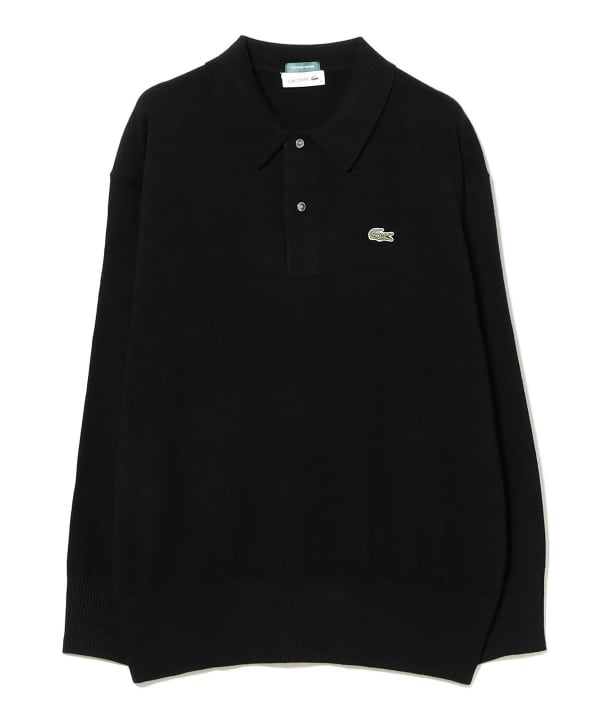 『未使用タグ付き』LACOSTE ビームス別注ポロシャツ サイズ3 新品タグ付】ビームス別注 ラコステ 限定ポロシャツ LACOSTE 黒