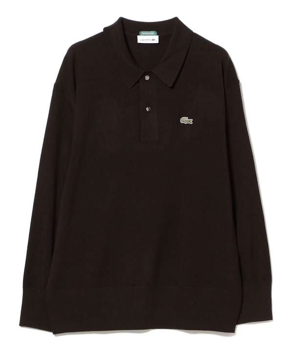 BEAMS BOY（ビームス ボーイ）【別注】LACOSTE / ニット ポロシャツ