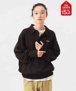 【+15%ポイントUP】【別注】LACOSTE / ニット ポロシャツ