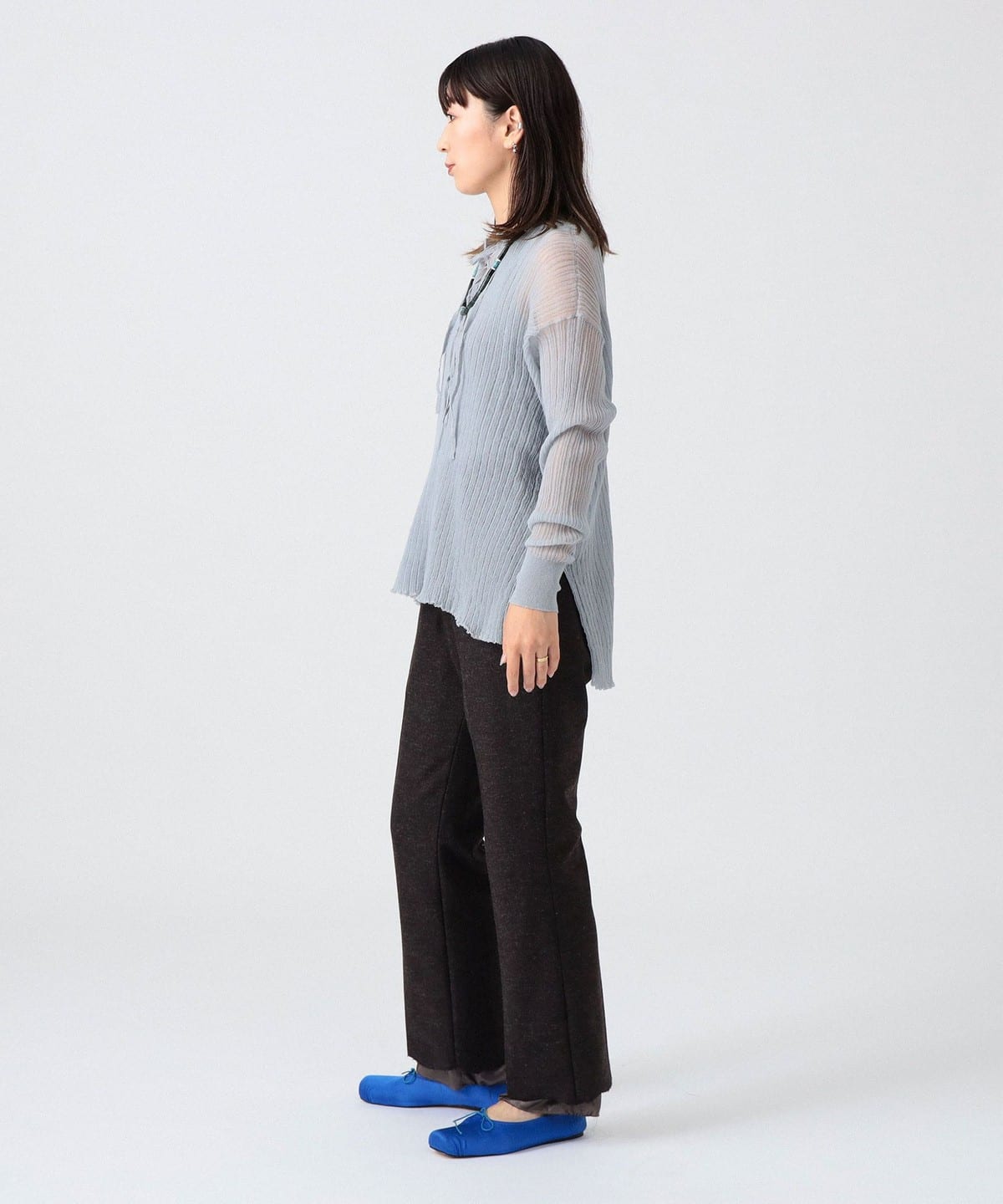 〈女裝〉綁帶針織衫