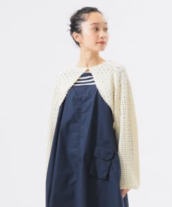 レース ニット ボレロ