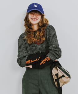 Vネック ライン プルオーバー