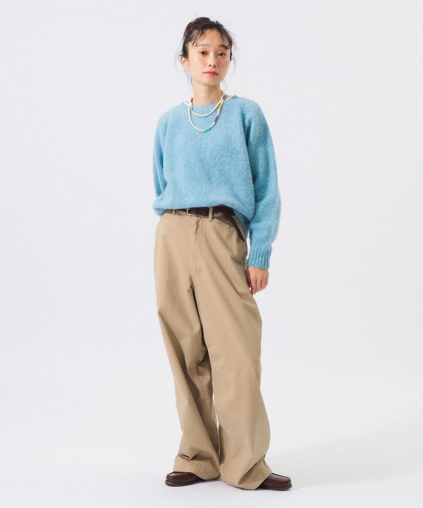 【別注】Nor’Easterly / ビッグ クルー ネック Model : H161 B76 W60 H82　Size : ONE SIZE