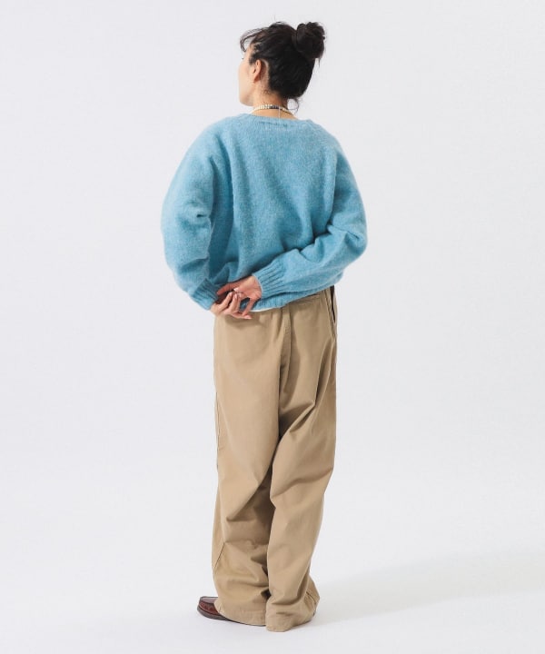 【別注】Nor’Easterly / ビッグ クルー ネック Model : H161 B76 W60 H82　Size : ONE SIZE