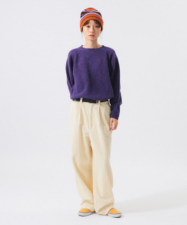 【別注】Nor’Easterly / ビッグ クルー ネック Model : H161 B76 W60 H82　Size : ONE SIZE