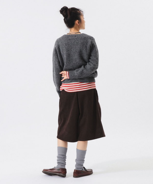 【別注】Nor’Easterly / シェットランド シャギー カーディガン Model : H161 B76 W60 H82　Size : ONE SIZE