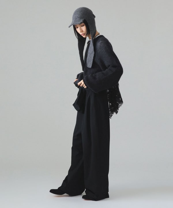 maturely / レース クルー アンド ボレロ Model : H173 B77 W57 H82　Size : ONE SIZE