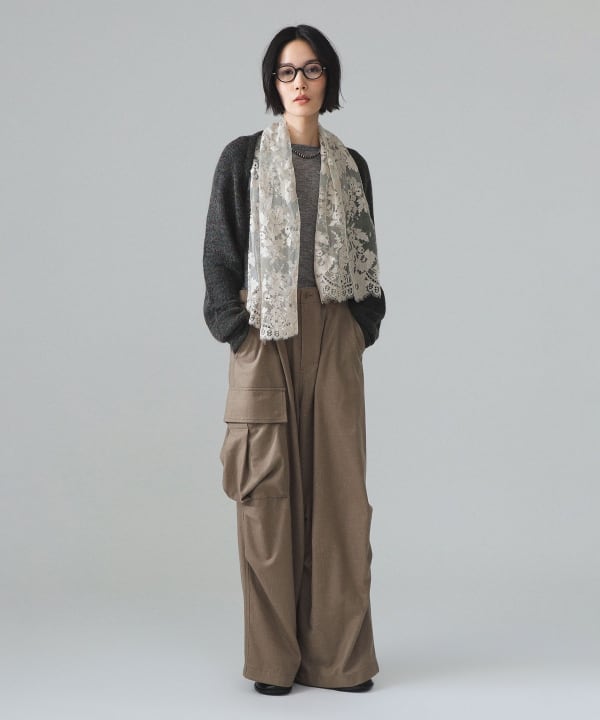 maturely / レース クルー アンド ボレロ Model : H173 B77 W57 H82　Size : ONE SIZE