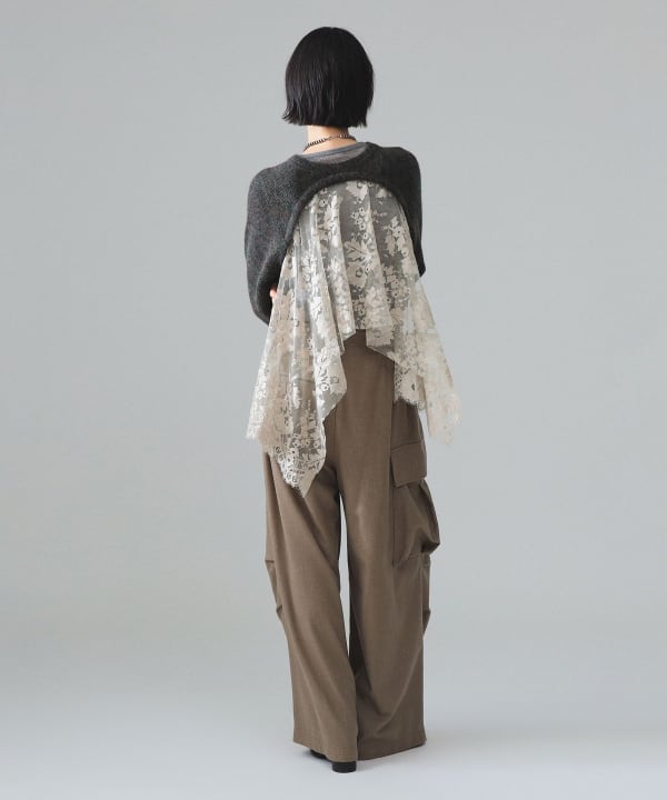 maturely / レース クルー アンド ボレロ Model : H173 B77 W57 H82　Size : ONE SIZE