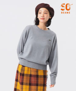 【別注】LACOSTE / クルーネック ニット