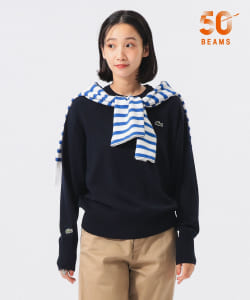 【別注】LACOSTE / クルーネック ニット