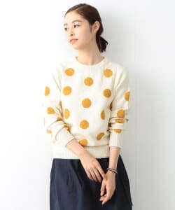 BEAMS BOY / 7ゲージ ドットクルーニット 16AW