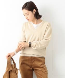 ￥BEAMS BOY / 12ゲージ フレンチ Vネック