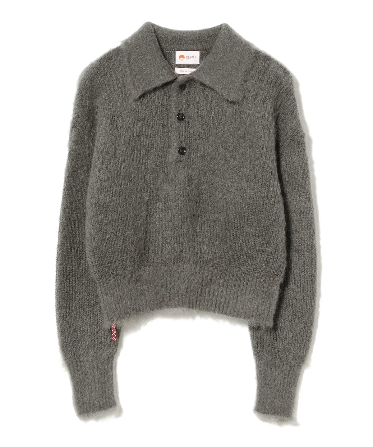 BEAMS JAPAN（ビームス ジャパン）〈WOMEN〉ニット ポロシャツ