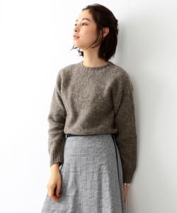 ￥Nor’Easterly / シェットランド シャギー クルーニット　16AW