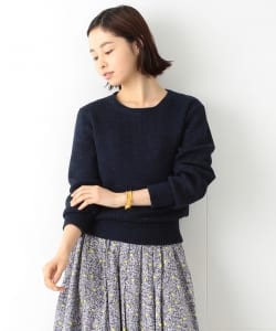 BEAMS BOY / 5ゲージ バックアロー クルー ニット