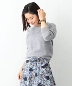 BEAMS BOY / 12ゲージ カシミヤ混 BB クルーネック ニット