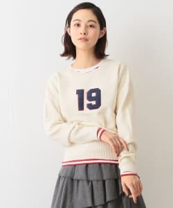 BEAMS BOY / 12ゲージ チアシニール クルーネック ニット