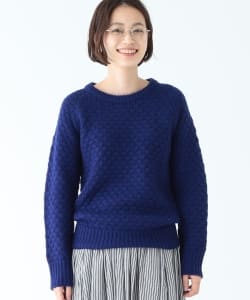 BEAMS BOY / 3ゲージ ラーベン クルーネック ニット