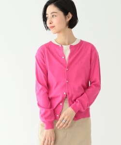 BEAMS BOY / 14ゲージ BBエンブレム カーディガン