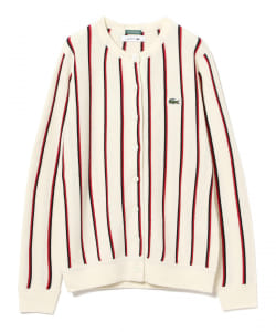 LACOSTE × BEAMS BOY / 別注 ニット カーディガン