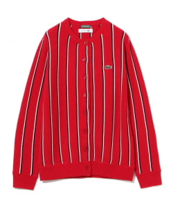 LACOSTE × BEAMS BOY / 別注 ニット カーディガン