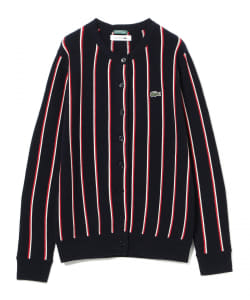 LACOSTE × BEAMS BOY / 別注 ニット カーディガン