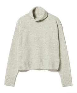 【WEB限定】BEAMS BOY / カシミヤ混 ハイネック ニット