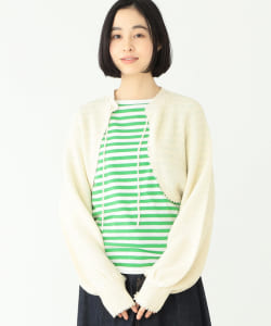BEAMS BOY / 7ゲージ コットン アクリル ボレロ