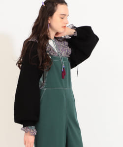 BEAMS BOY / 7ゲージ コットン アクリル ボレロ