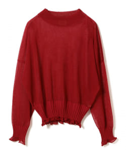maturely / Sheer Roll Pullover Knit
