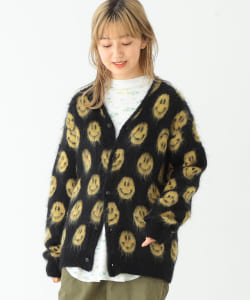 NEEDLES × BEAMS BOY / 別注 Mohair Cardigan ●