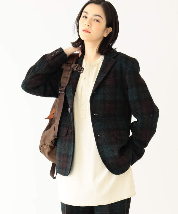 BEAMS TROWMILL TWEED 3ボタン ジャケット Begin smkn2banjarbaru.sch.id