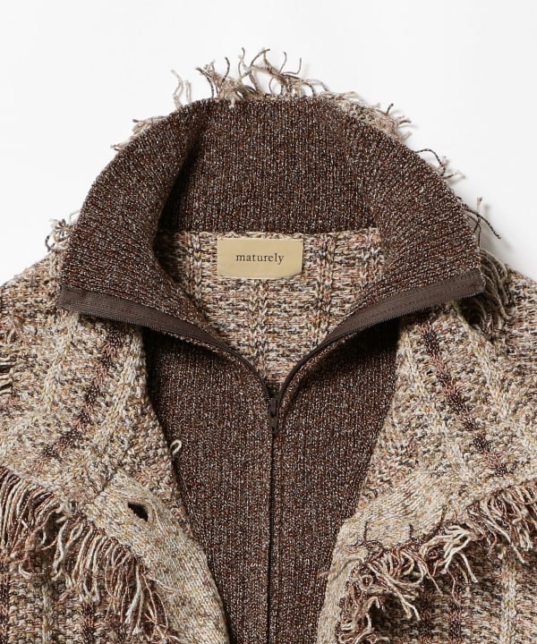 BEAMS BOY（ビームス ボーイ）【アウトレット】maturely / Knit Tweed