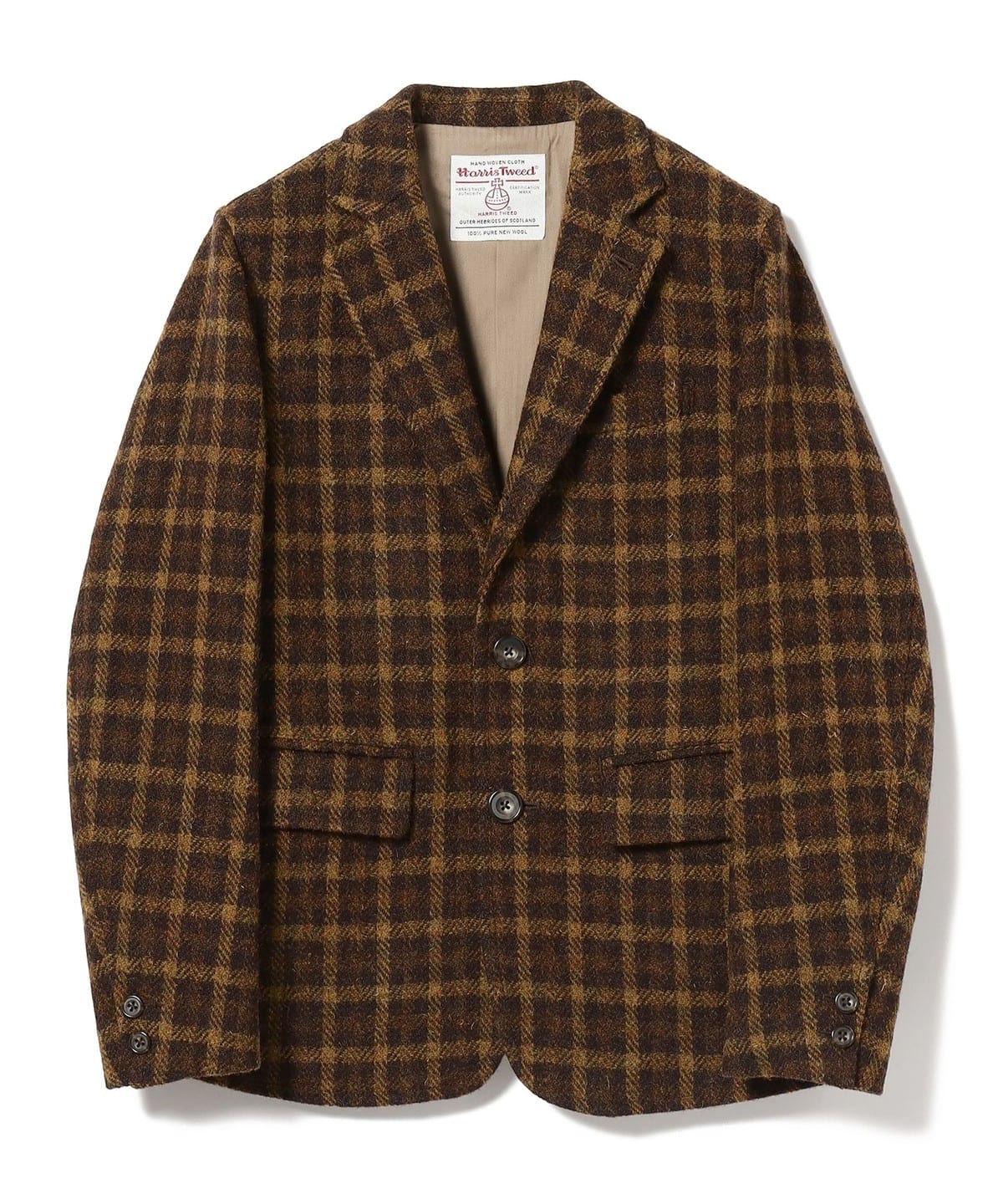 BEAMS BOY × Harris Tweed テーラードジャケット - テーラードジャケット