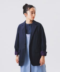 BEAMS BOYの【10%OFF!!アウターフェア対象】コットンナイロン 3ボタン ジャケット