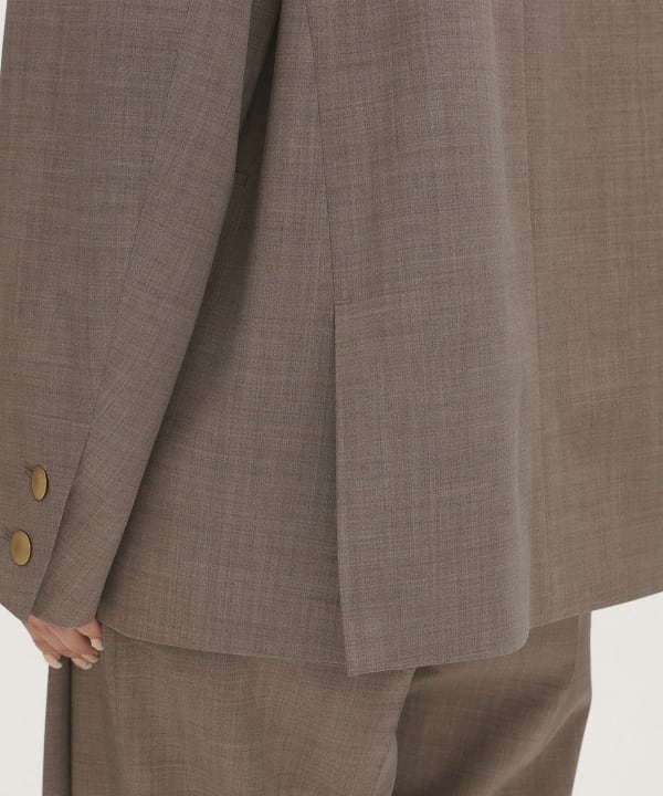 ジャケット・アウター maturely / 2Way Stretch Nocollar Jacket maturely / 2Way Stretch Nocollar Jacket