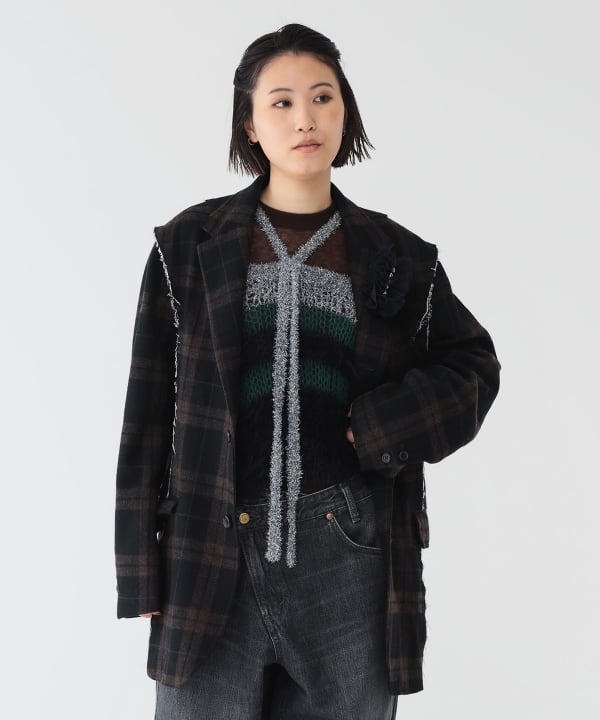 BEAMS BOY（ビームス ボーイ）maturely / リサイクルウール カットオフ