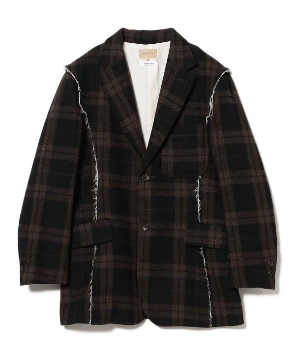 ジャケット・アウター beams boy maturely Viscose Asymme Jacket 楽天市場】【SALE／50%OFF】maturely / Viscose Asymme Jacket