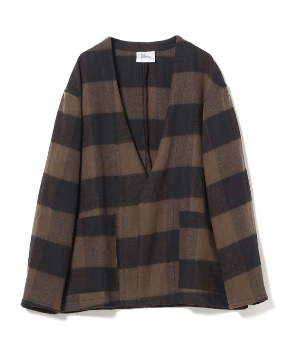 【シシャモ】ビームスボーイ BEAMS BOY レザー コーチジャケット BEAMS（ビームス）コーデュロイ ボア コーチジャケット