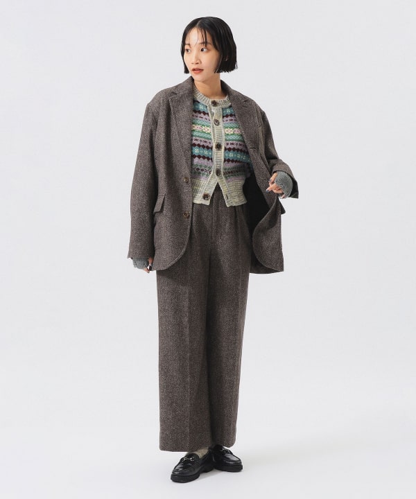 BEAMS BOY（ビームス ボーイ）【BLACK FRIDAY対象】ツイード スリー