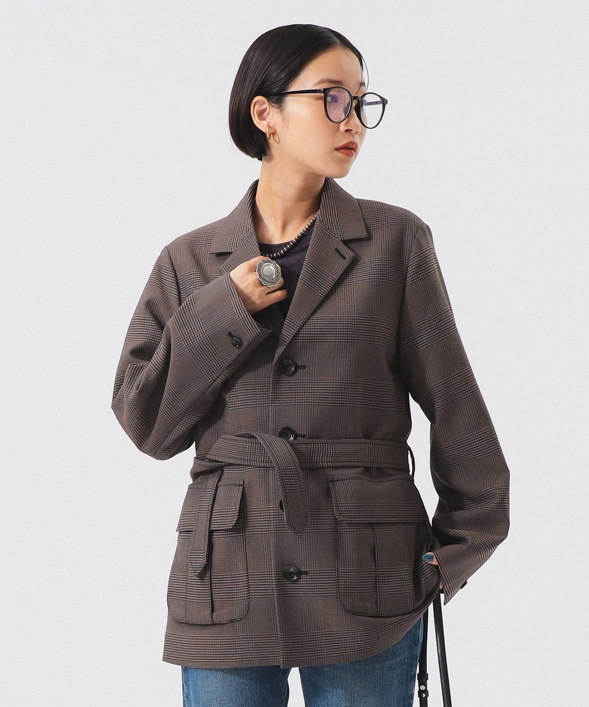 BEAMS BOY カバーオールジャケット　ハンティング　ビームスボーイ BEAMS BOY カバーオールジャケット ハンティング ビームスボーイ BEAMS